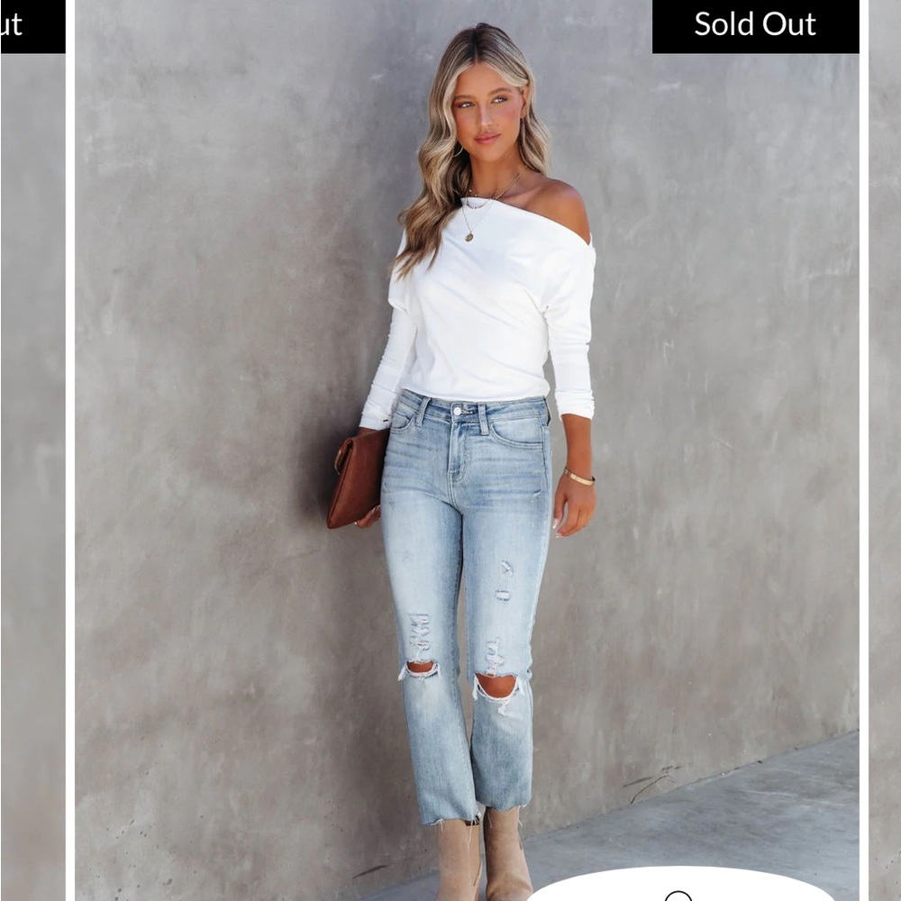 Larissa Ribbed Off The Shoulder Bodysuit
